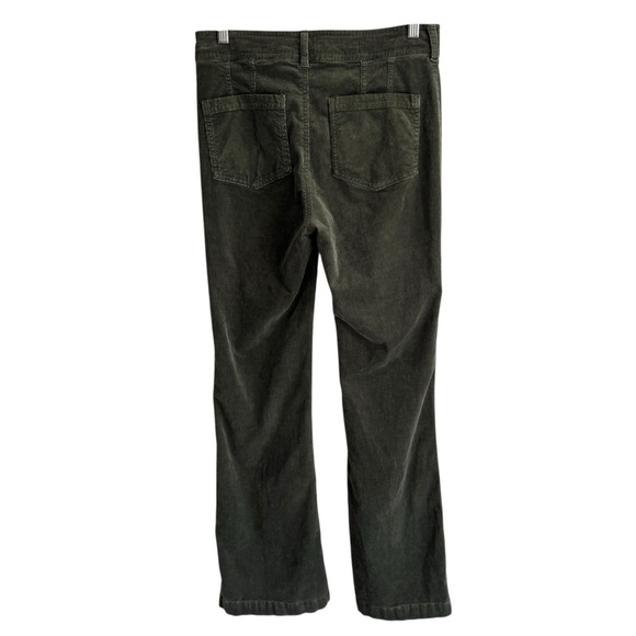 Pilcro Anthropologie Corduroy Trouser Bootcut Pants in Moss Green, Size 28 - Picture 7 of 10